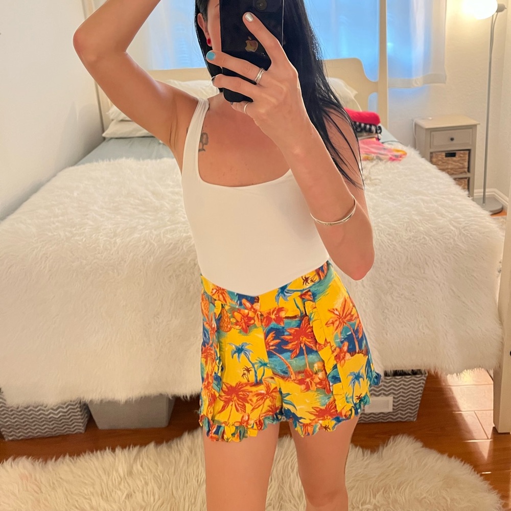 Zara dressy Hawaiian Shorts